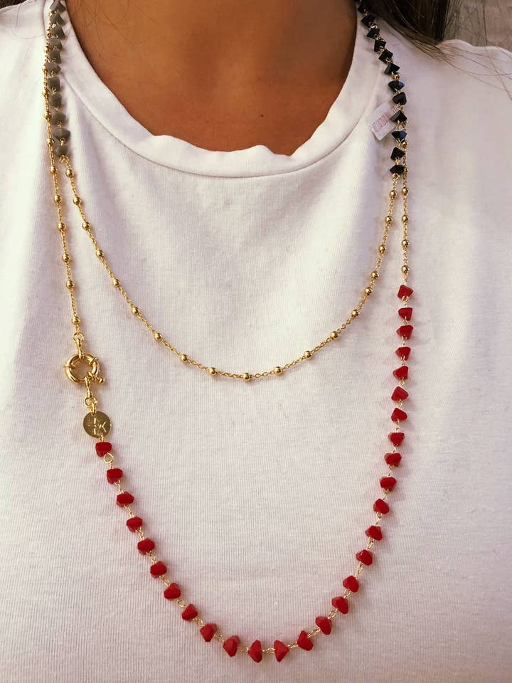 Iria necklace for wholesale by DITTA Alessandra Avallone