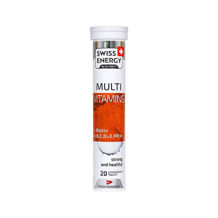 SwissHerbs Pharma GmbH - Wholesale Oral Supplement/Vitamin - Swiss Energy, Multivitamins + Biotin, orange flavor