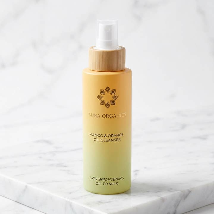 Organic Mango & Orange Oil-to-Milk Cleanse for wholesale by Aura Organics Ltd