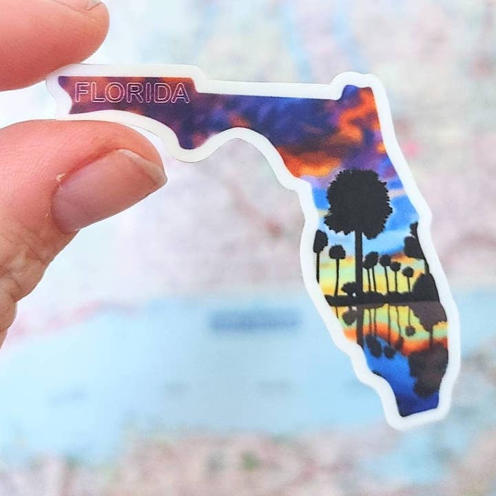 Sticker van de staat Florida voor wholesale door MADE BY DEE MARIE LLC