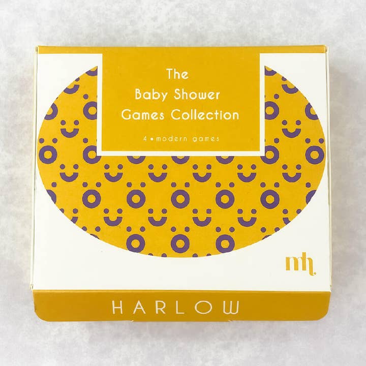 Harlow - Kit de jeux Baby Shower pour la vente par Mindful Host