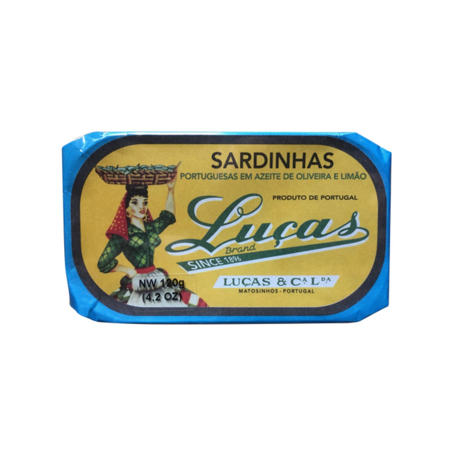 Portugalia Imports - Wholesale Tinned Fish - Luças Sardines in Olive Oil and Lemon