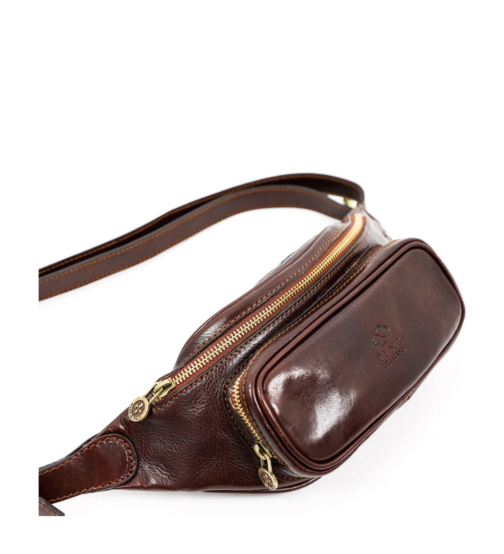 Time Resistance - Wholesale Belt Bag - Unisex - Leather Sling Bag Belly Bag - Independent People41