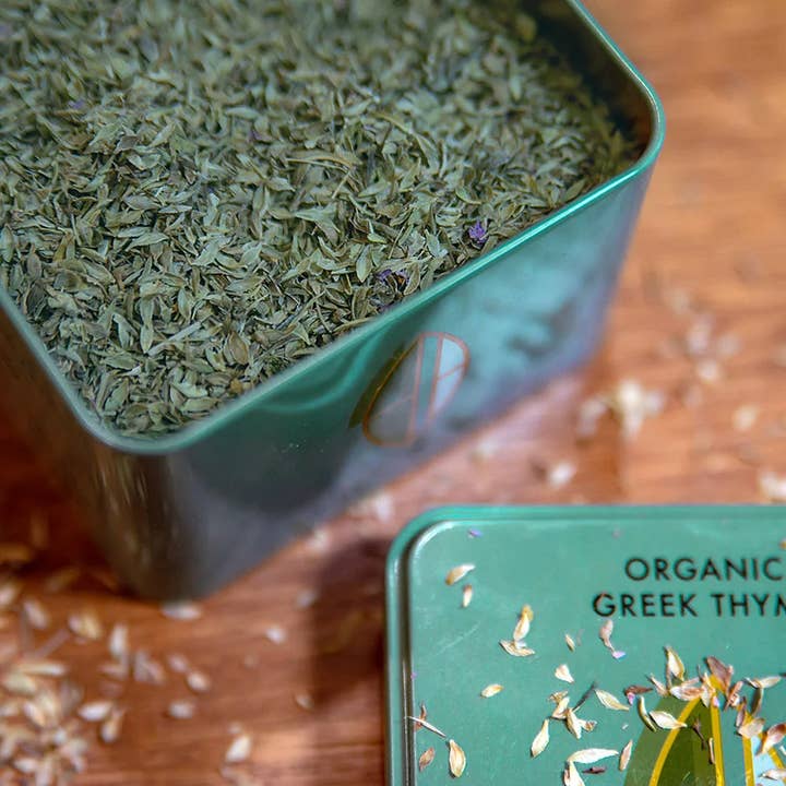 SEVEN SENSES ORGANIC - Wholesale Losse thee - 1 lb Bulk Biologische Griekse Tijm Thee - koop tijmthee2