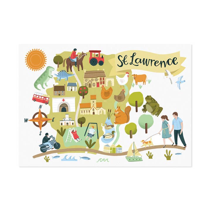 Lauren Radley – wholesale Map – St Lawrence Parish Map0