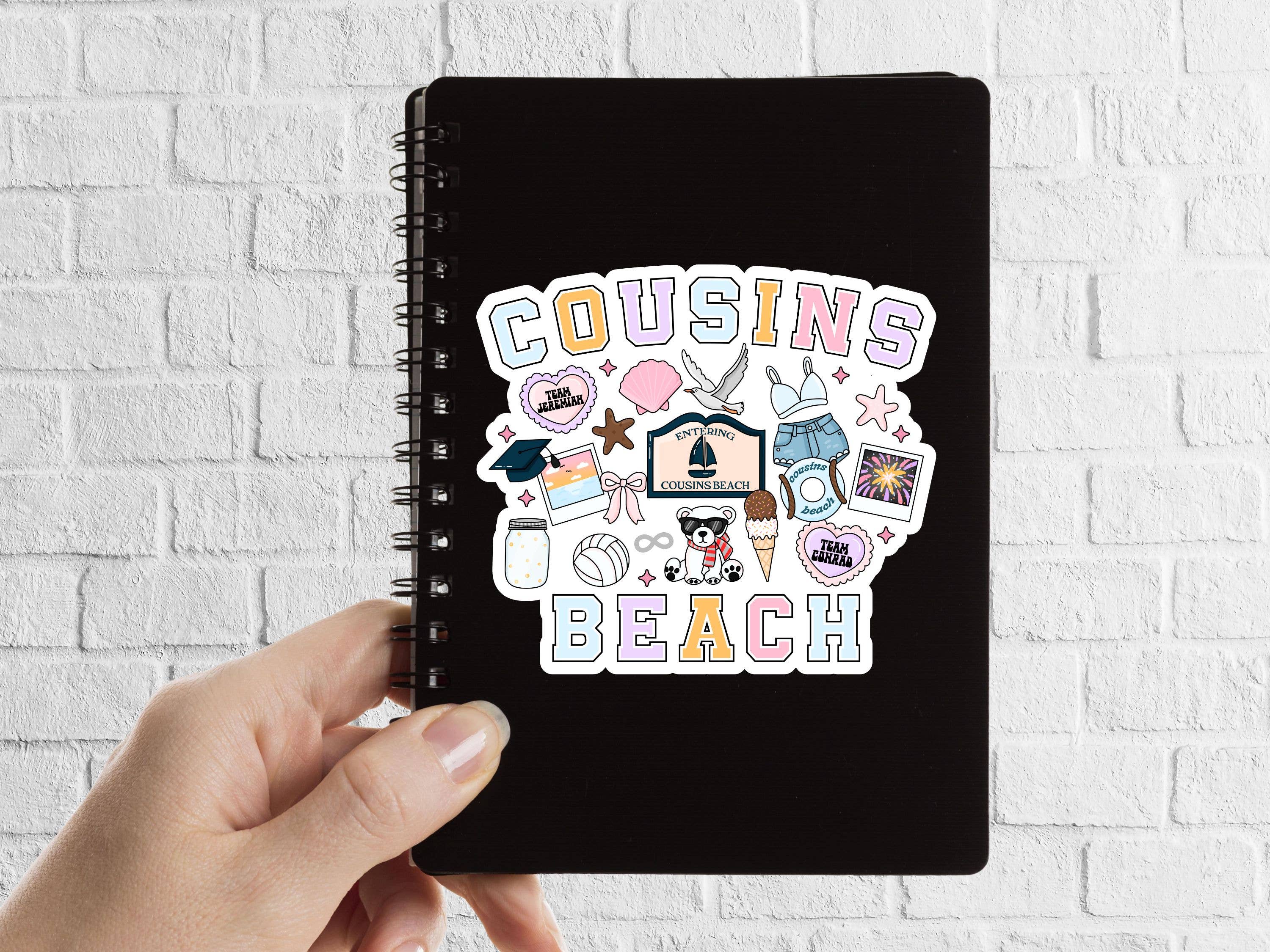 The Corner Shop - Wholesale Sticker - Cousins Beach - The Summer I Turned Pretty Sticker