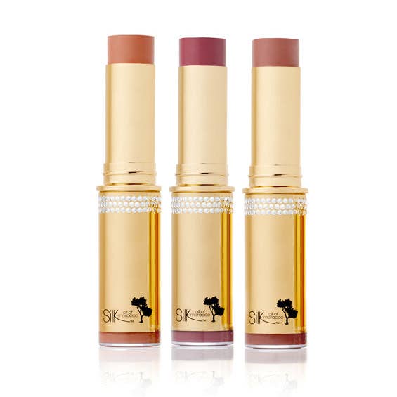 Argan Cream Blush Stick Trio Value Pack for wholesale by Silk oil of Morocco
