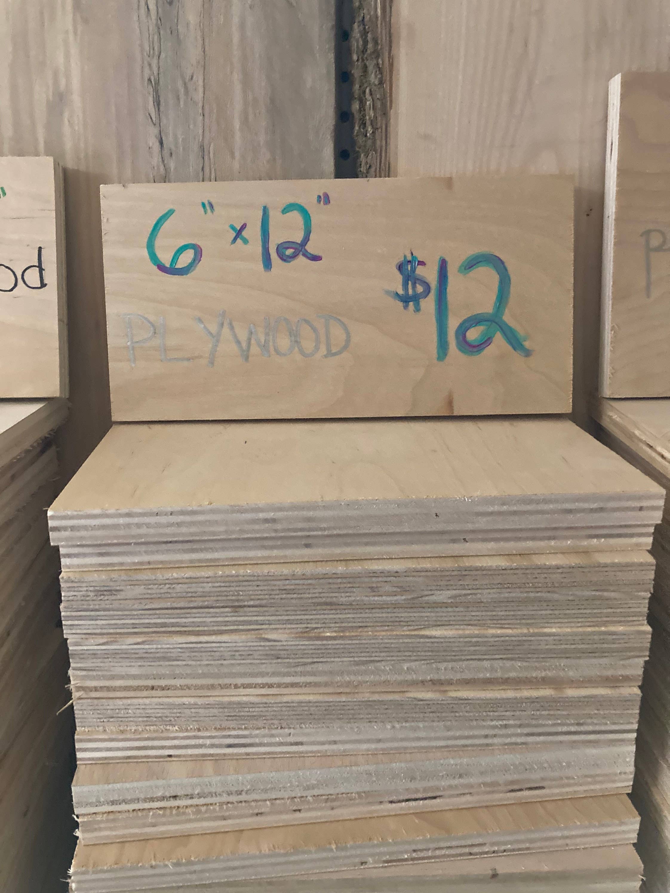 Stumps Custom Wood – wholesale Cutouts – Square 1/2in Birch Plywood, 1 pack, Birch plywood, glowforge wood, scroll sawing, sign making, DIY project, wood project2