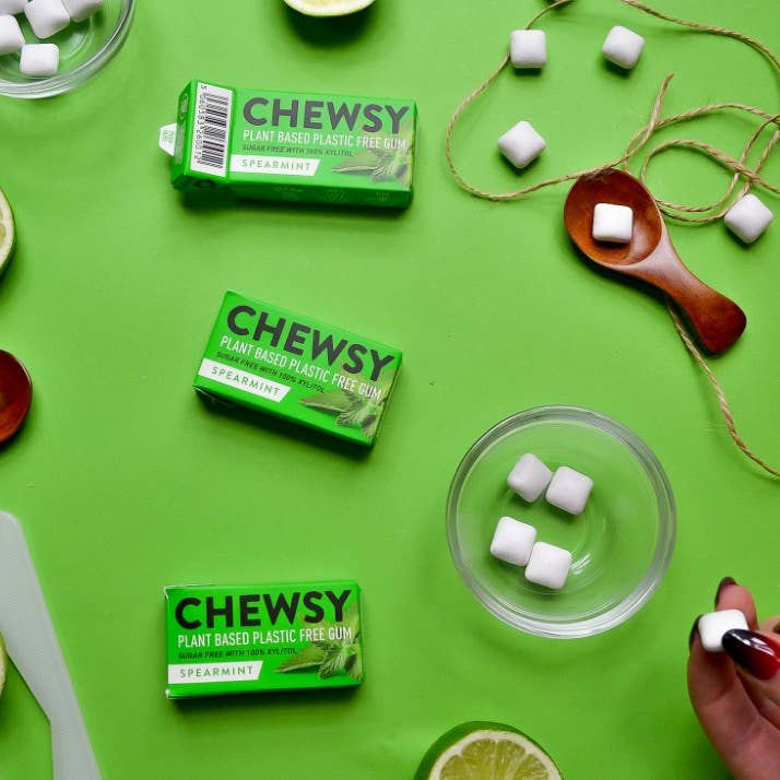 Chewsy – wholesale Chewing gum – Chewsy Spearmint Gum9