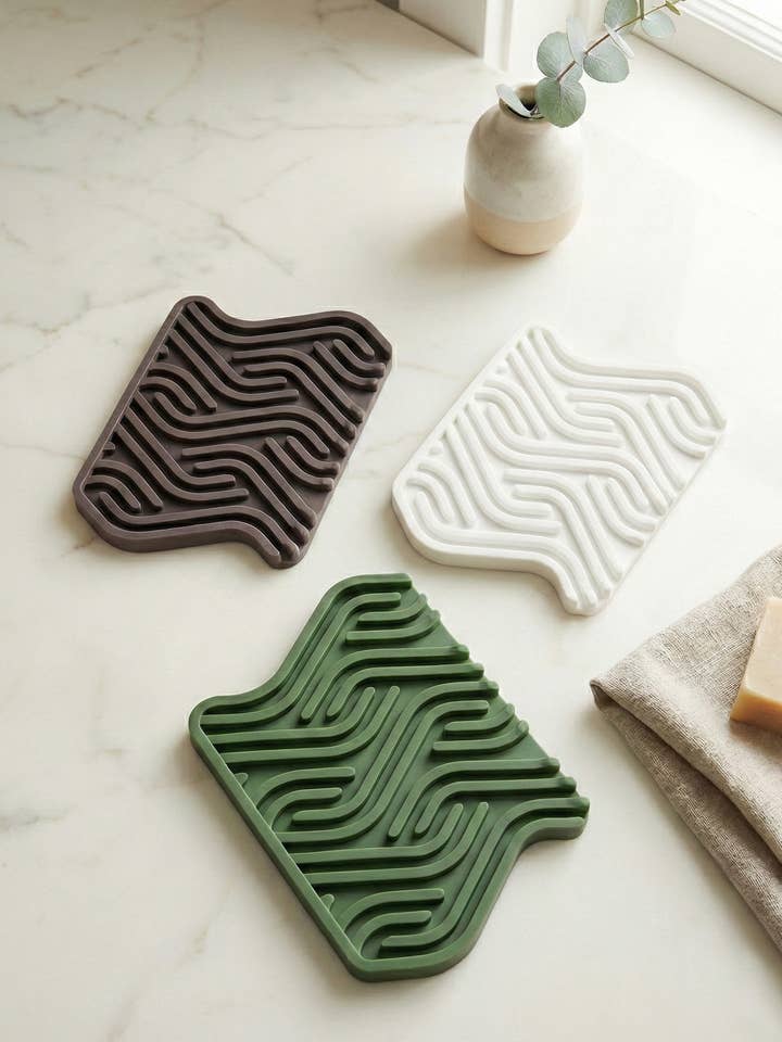 Porte-savon - Porte-savon en silicone premium / Plateau à savon pour la vente par Soap Envelope