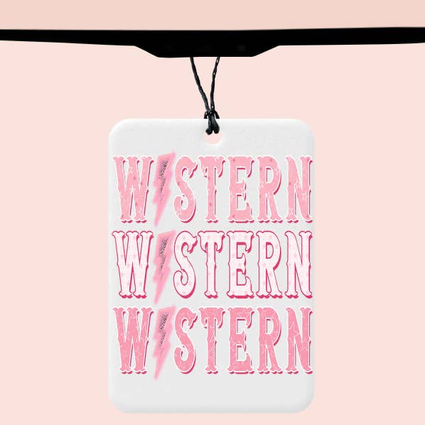 Western ⚡️ Car Felt Freshener for wholesale by Texas Petunias Boutique