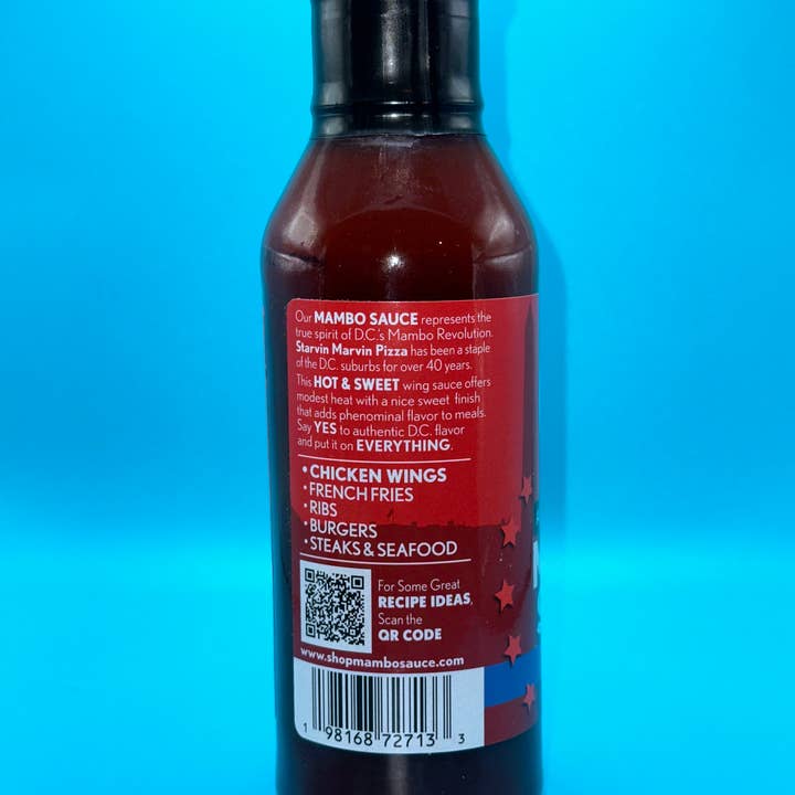 Marvin’s Authentic D.C. Style Mambo Sauce - Wholesale Sauce - Marvin's Authentic D.C. Style Mambo Sauce - Hot & Sweet