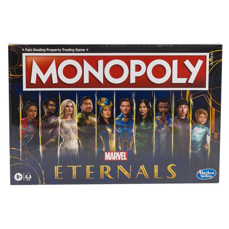 Deluxe Import Trading - Wholesale Board Game - Monopoly Marvel Eternals Edition Board Game0