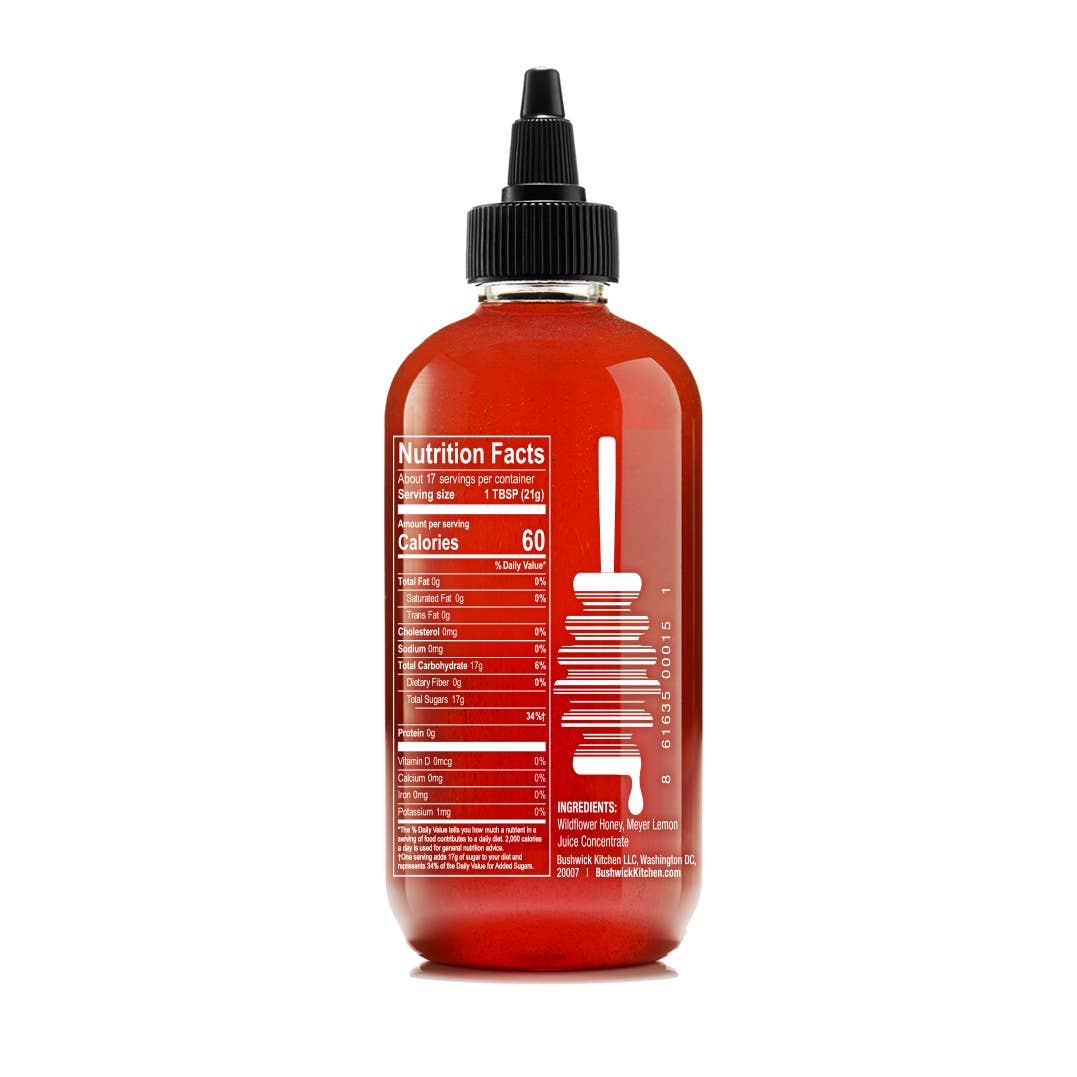 Bushwick Kitchen - Wholesale Honey - Bees Knees Meyer Lemon Honey (Gluten Free)1