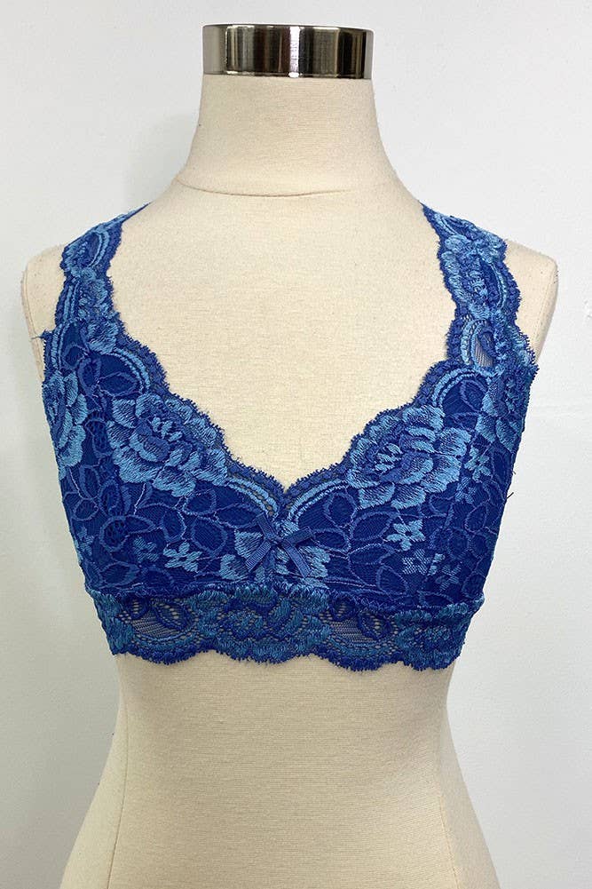 Hana - Wholesale Bralette - Women's - Soft Lining Lace Bralette (6pc)9