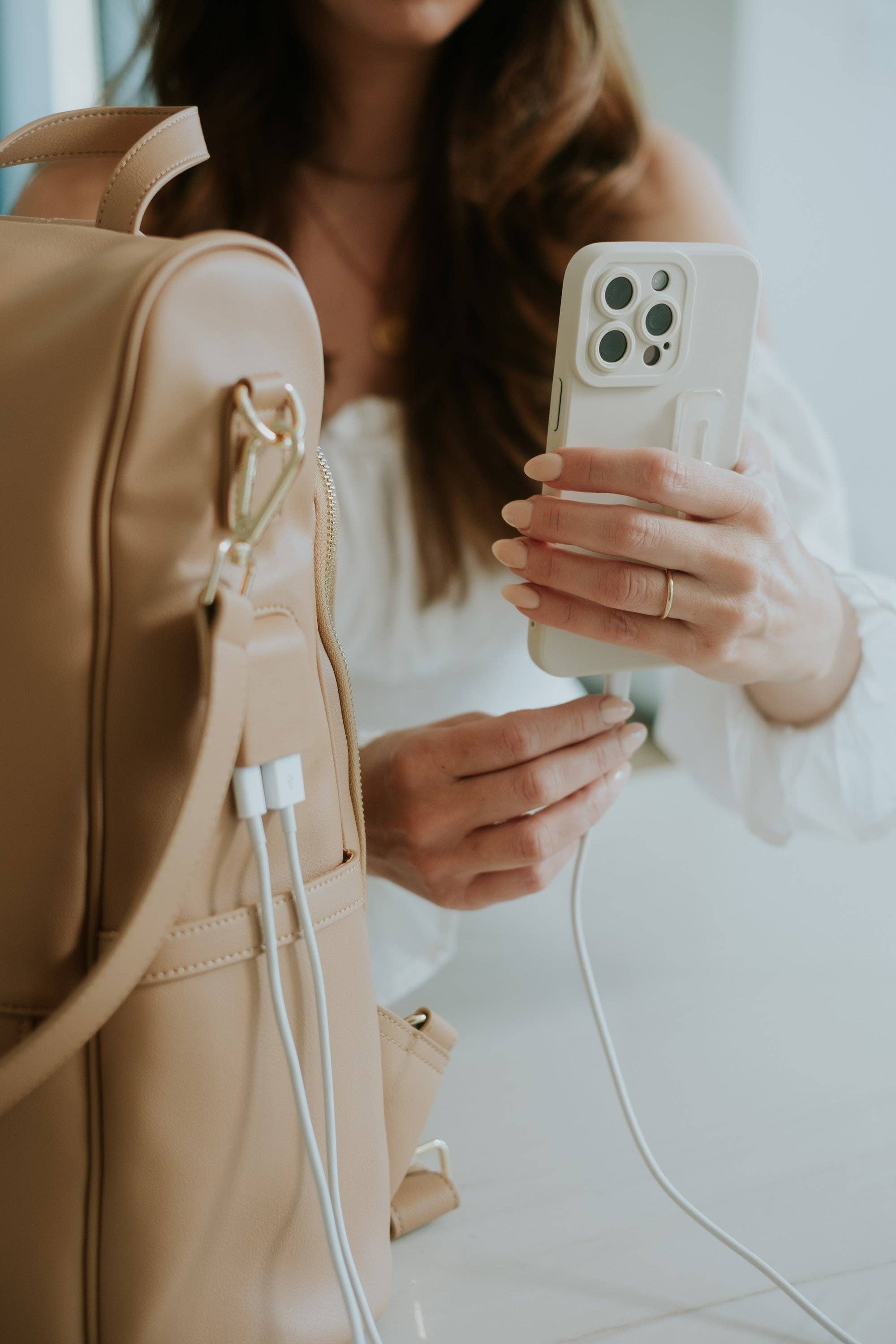 Mia + Sophia - Wholesale Diaper Bag - Baby - Mia Diaper Bag Stroller Straps Bottle Holder Changing Pad5