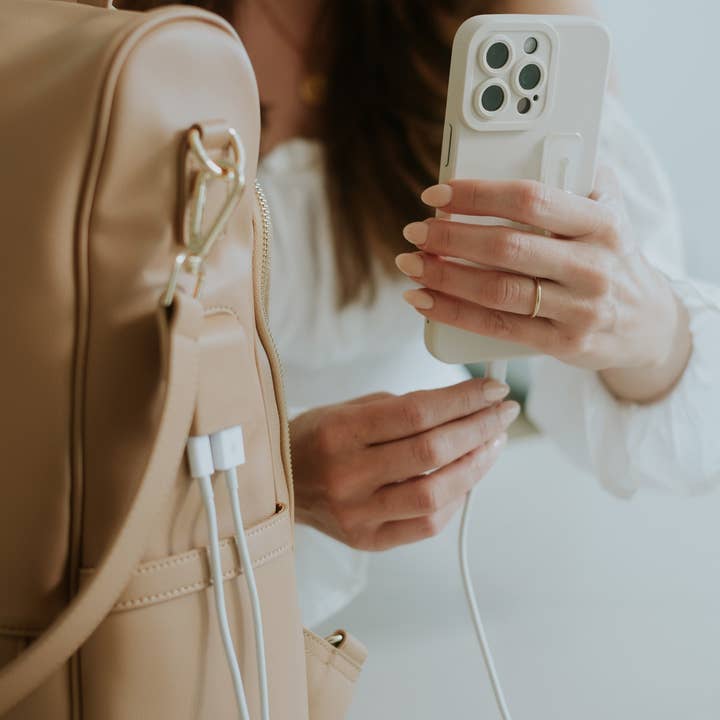 Mia + Sophia - Wholesale Diaper Bag - Baby - Mia Diaper Bag Stroller Straps Bottle Holder Changing Pad5