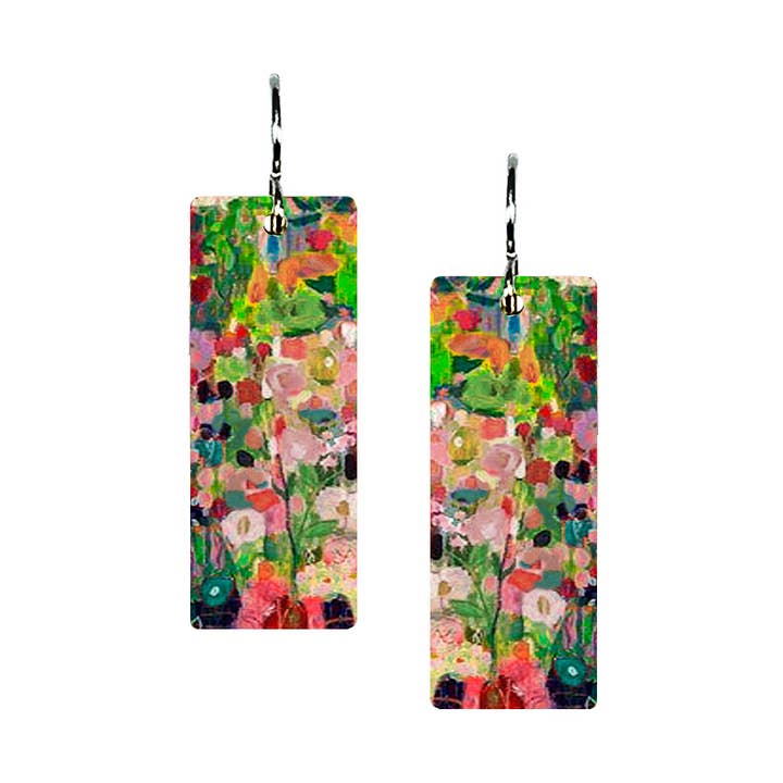 Clarissa - Med Rectangle Earring ER176 for wholesale by ARTISTA