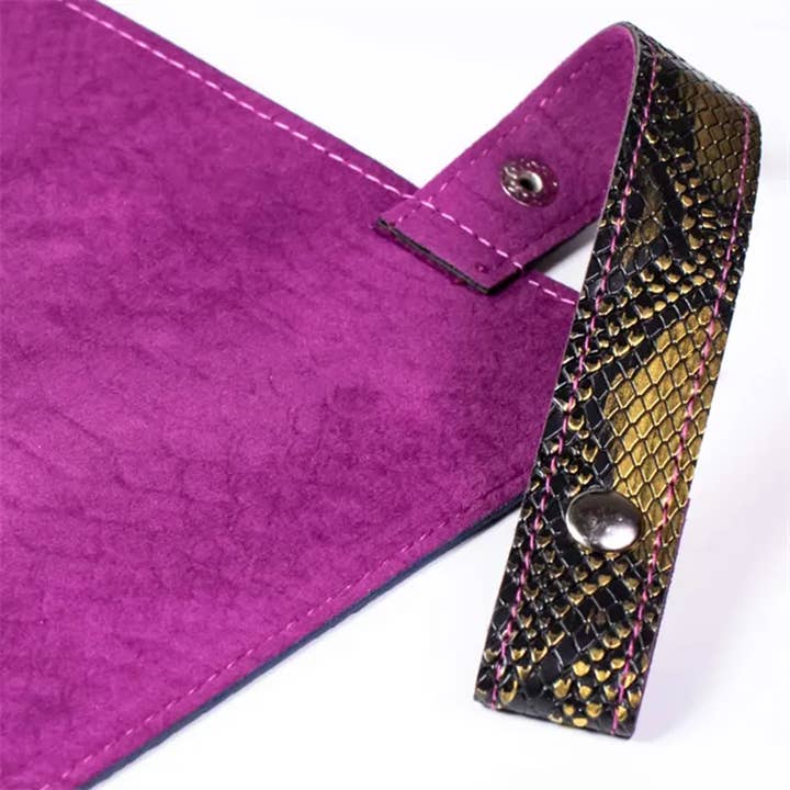 Tabletop Dominion Limited - Wholesale Dice - Scroll of Legend | Vegan Leather Dice Mat6