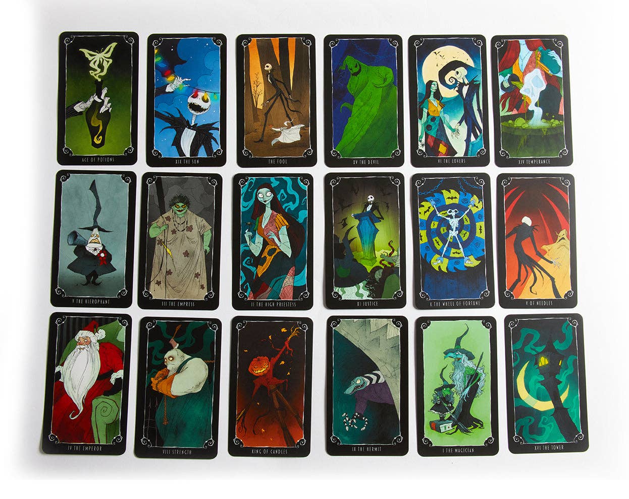 Insight Editions - #1 Pop Culture Publisher - Wholesale Tarot Cards - The Nightmare Before Christmas Tarot Deck - SUPER SALE!2