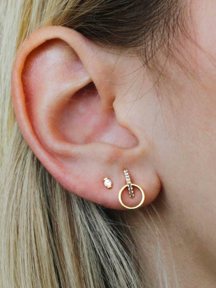 18K Vermeil Kiara Örhängen för wholesale av REDCHERRYBLVD