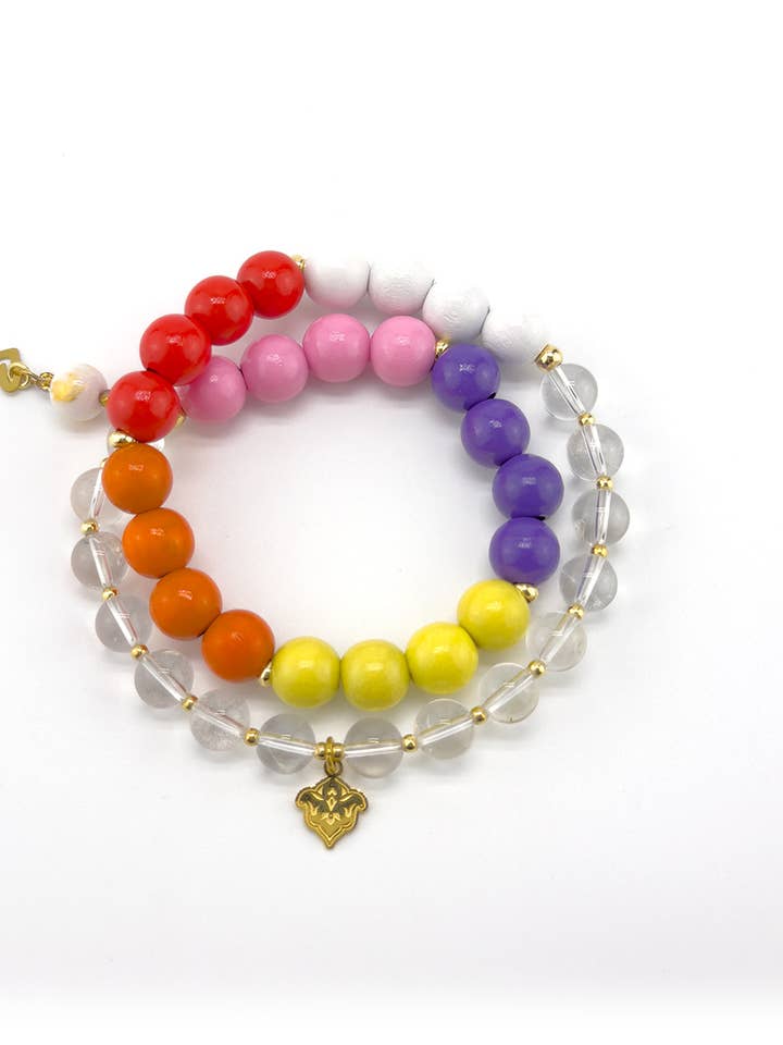 Dubbel Mala Lyckokristall för wholesale av samsara collection