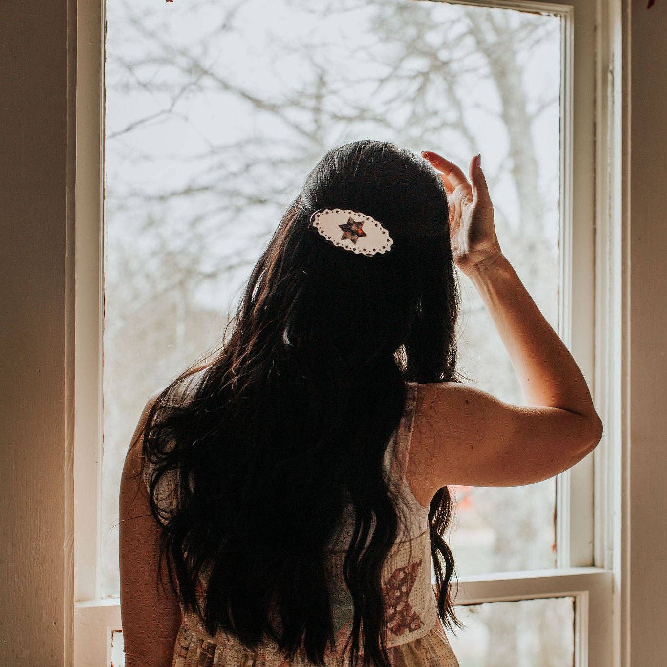 Hey Ricochet - Wholesale Barrette - Women's - Tortoise Star Ponytail Barrette3