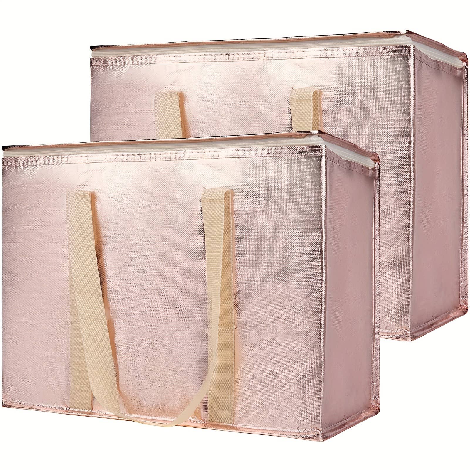 NARWEY INC – wholesale Kyl-/kylväska – 2 st isolerade matkassar med dragkedja kylväska14