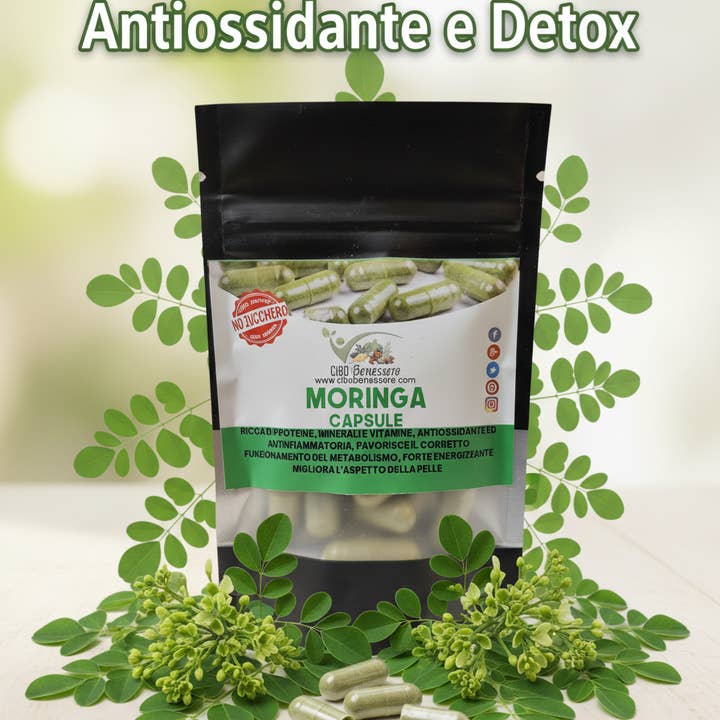 Cibobenessere - Wholesale Oral Supplement/Vitamin - Organic Moringa Capsules4