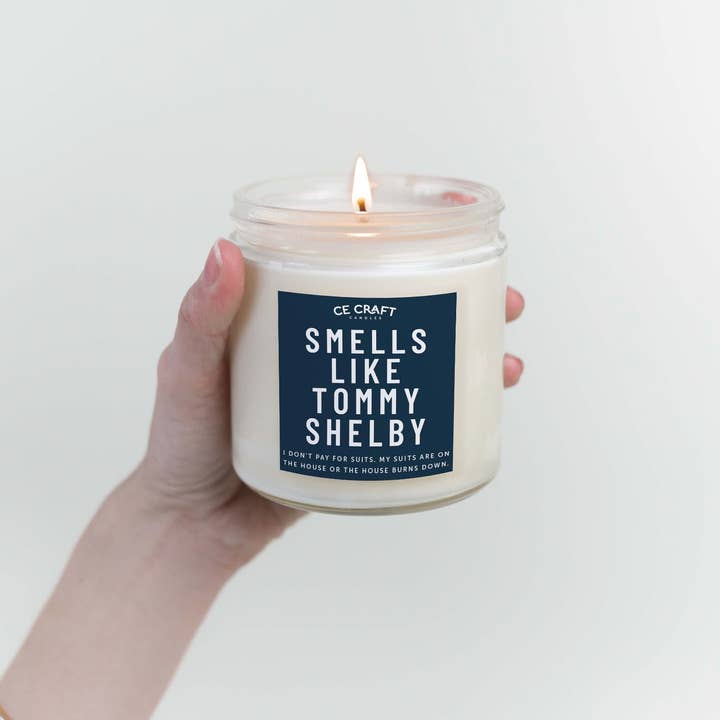 CE Craft Co – Großhandel Kerze im Glas / gefüllte Kerze – Riecht nach Tommy Shelby Kerze1