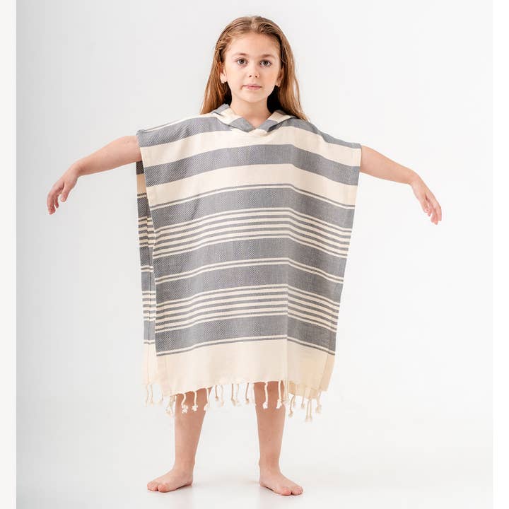 Kikoya - Wholesale Poncho Towel - Kids & Baby - Kid Hooded Poncho Surf Changing Swimming Beach Towel Toddler18