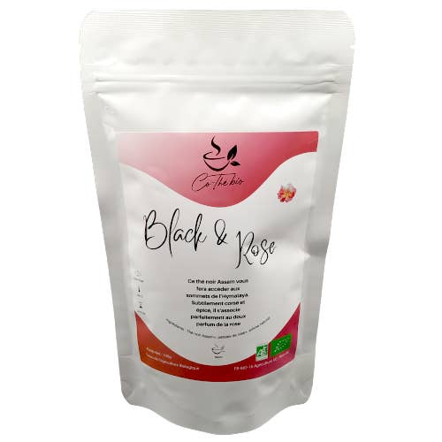 Chá rosas por atacado de Co-Thé Bio