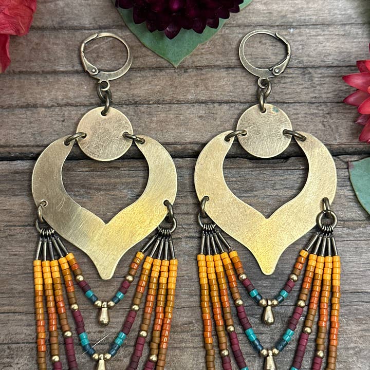 Dancing Willow – wholesale Hängande örhängen – Harvest höstörhängen3