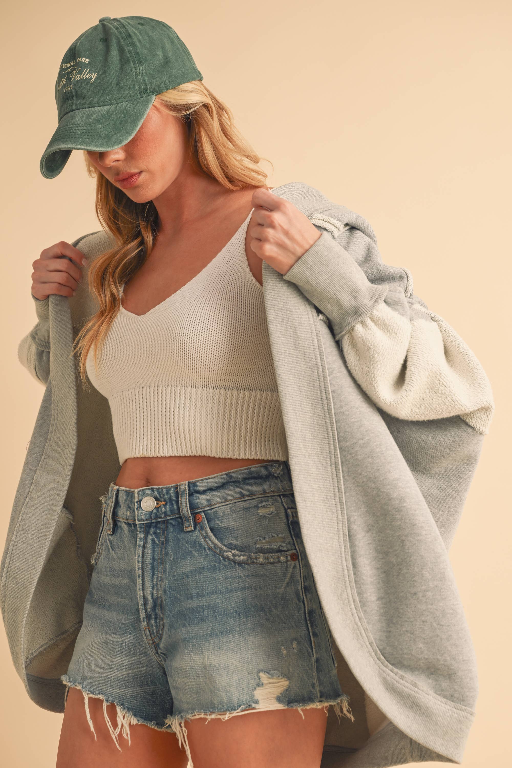 AEMI + CO – wholesale Kofta - Dam – 5134FK Janely Cardi med huva 117