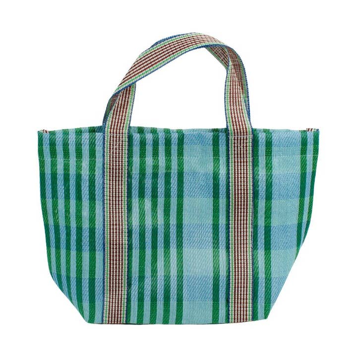 Recycled Woven Lunch Bag - Ocean for wholesale by Green Pioneer: A Slice of Green + ReSpiin