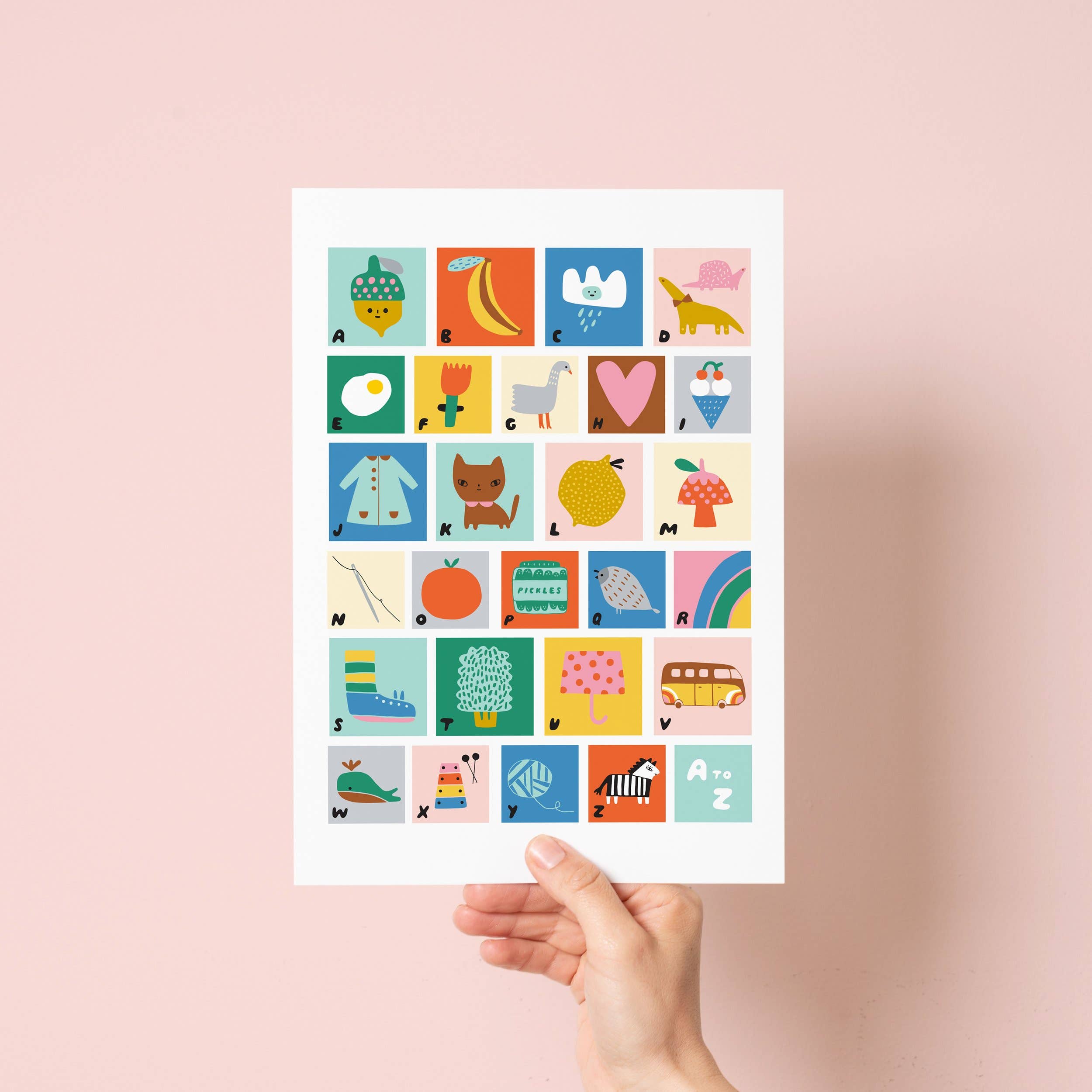 Suzy Ultman - Wholesale Art Print - Original A to Z Art Print2