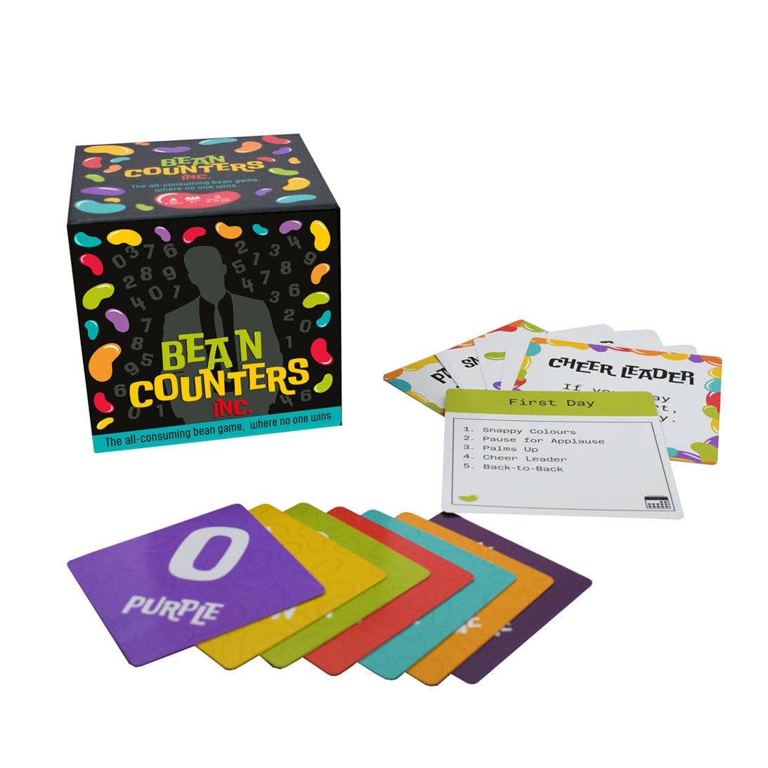 Gibsons Games Ltd – wholesale Card game – Bean Counters Inc. Game1