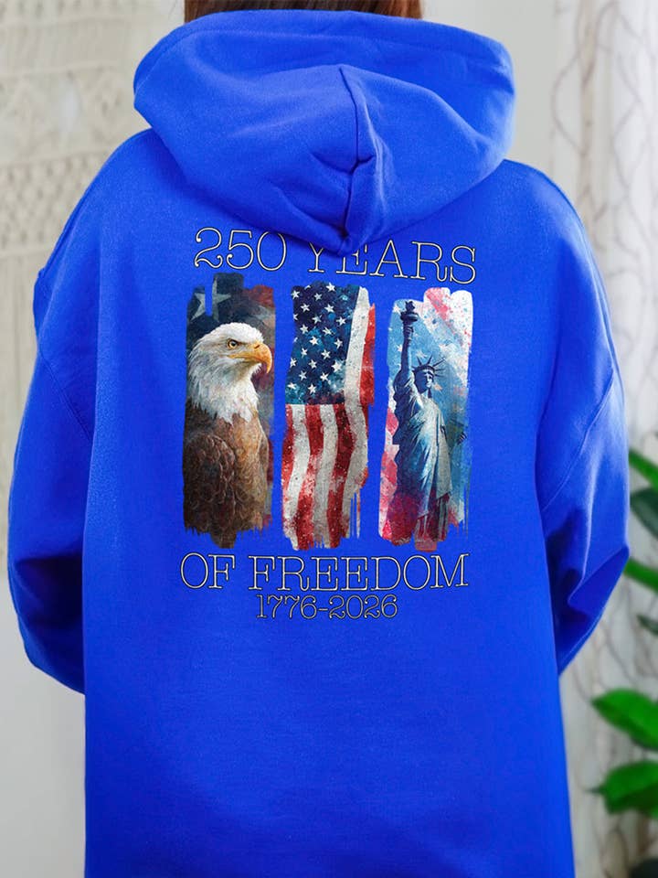250 Years Triptych Hoodie for wholesale by Country Girl Store