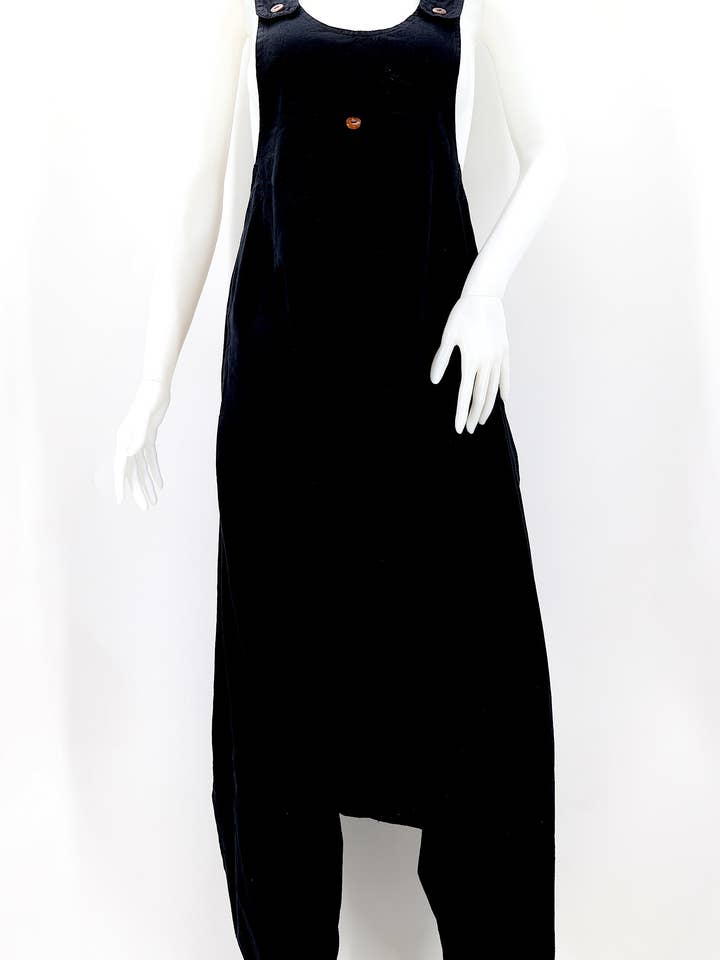 Himalaya Handmade - Wholesale Overalls - Women's - Cotton Hippie Handmade Solid Color Drop Down Bohemian Overalls23