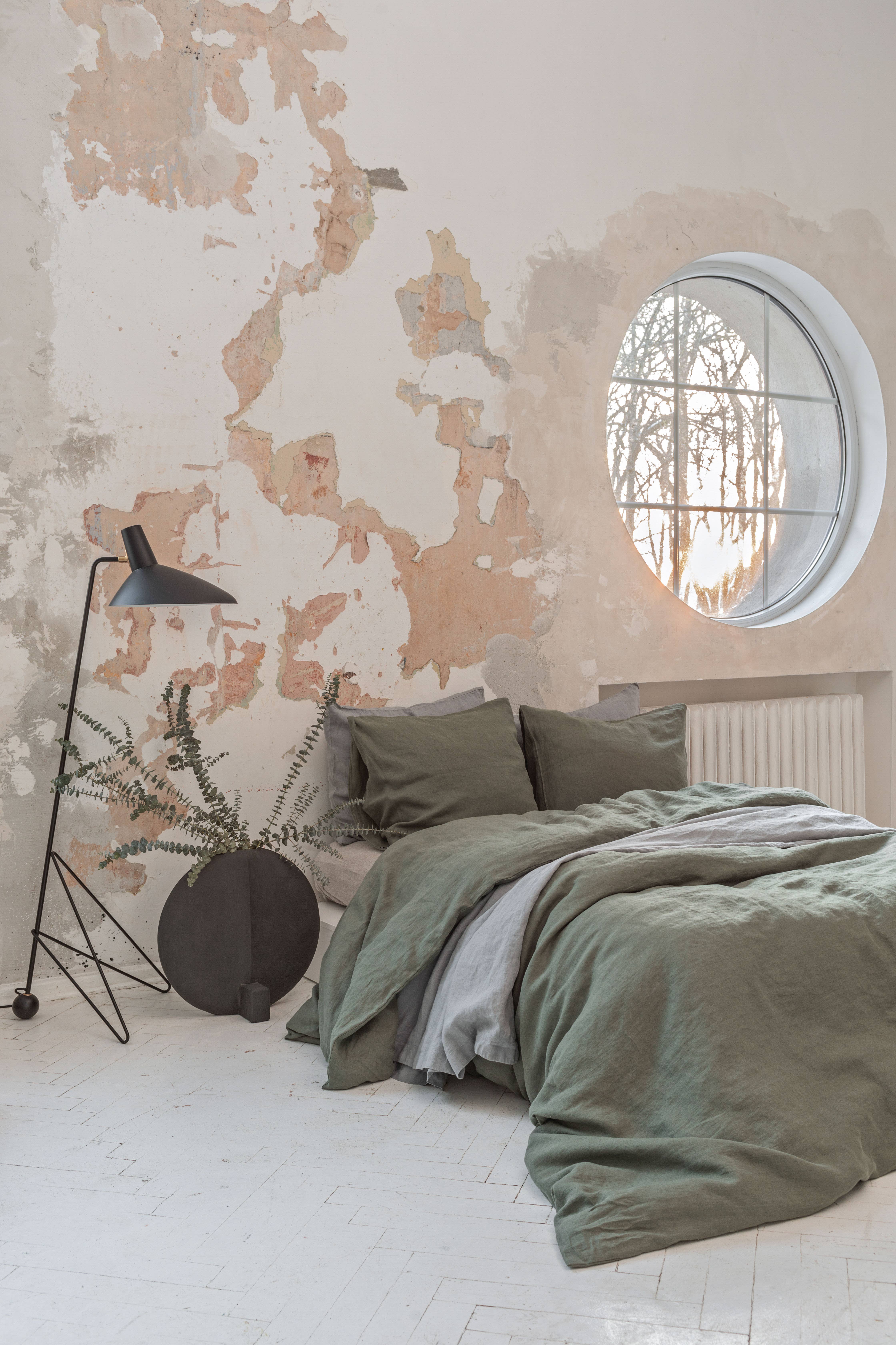 dodesign - Wholesale Beddengoedset - Linnen beddengoed set / Nordic moss2