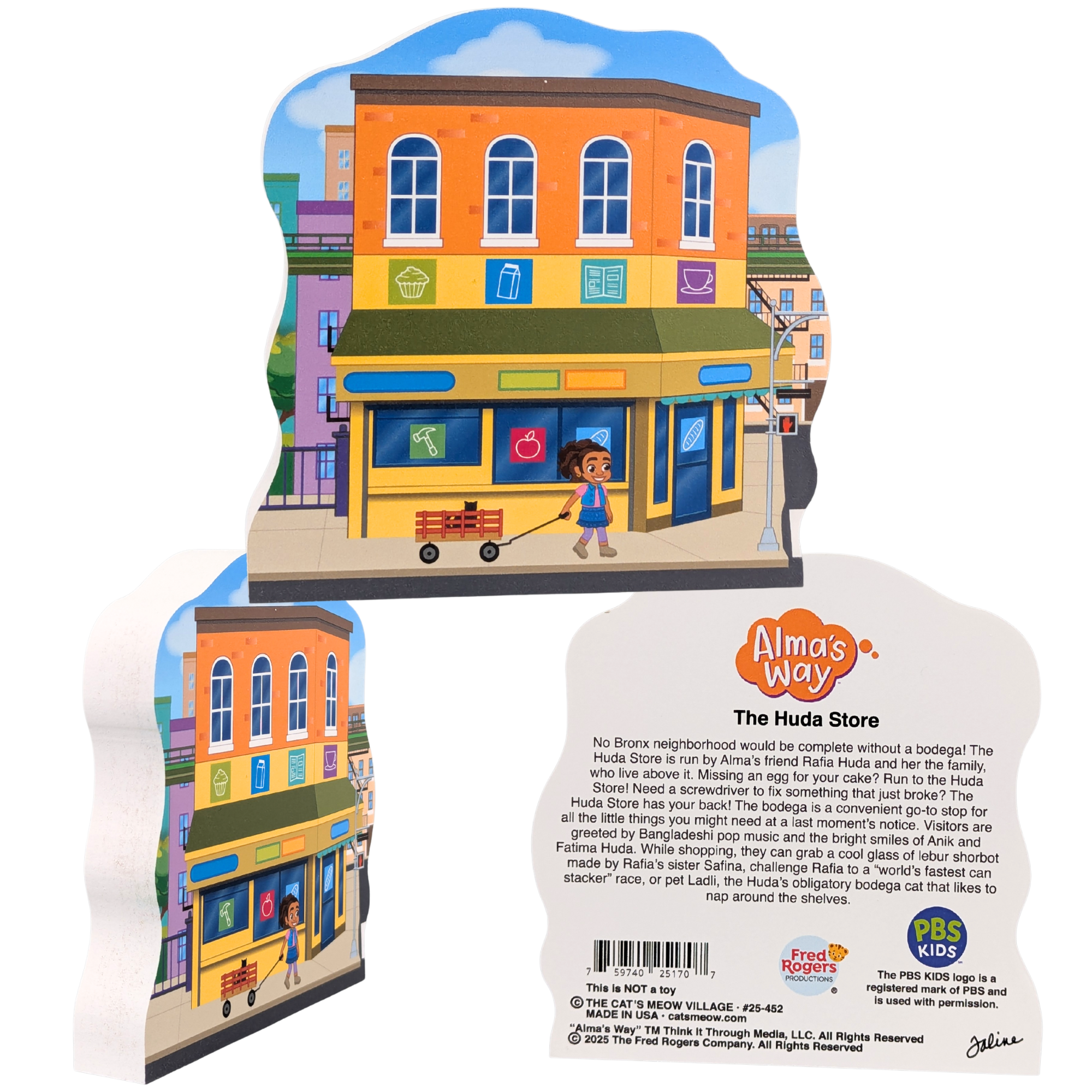 Cats Meow Village - Wholesale Wall Sign - Kids & Baby - Alma's Way, Community Center - Cats Meow Village3