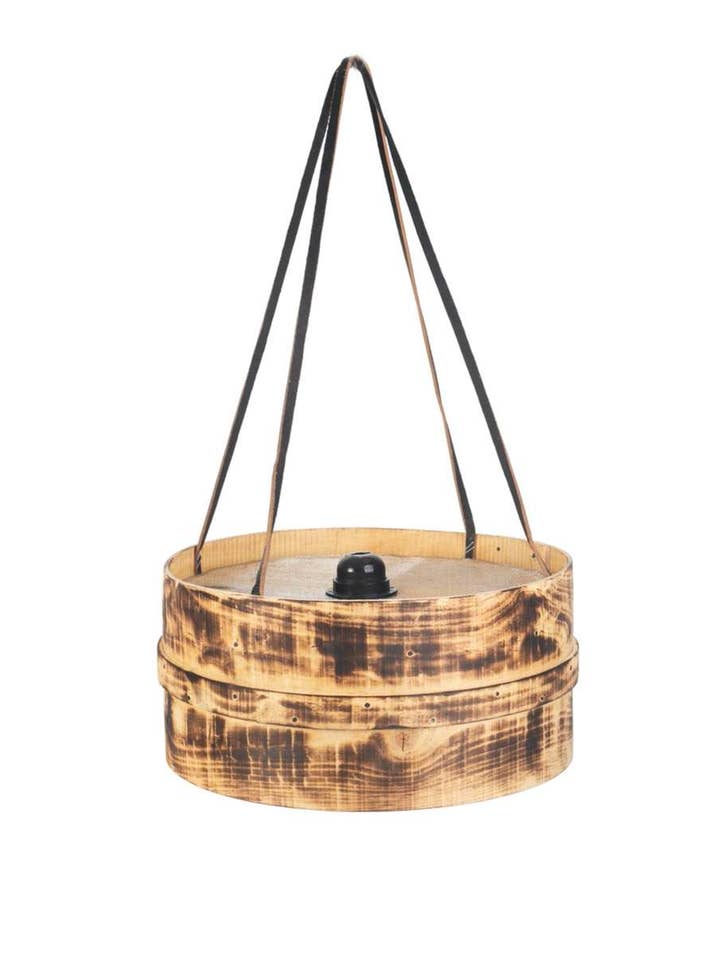 KD3582426_00 - ROUND WOOD AND METAL LAMP for wholesale by Kbas