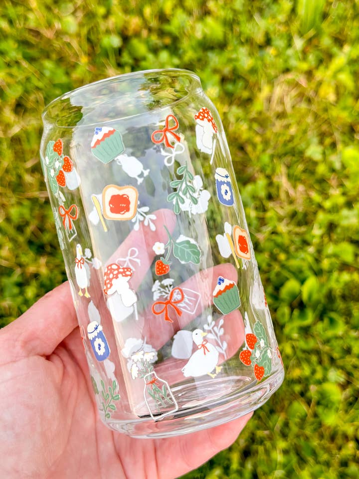 Cottage Core Dåseglas for engroshandel hos Arrow & Pine Design Co.