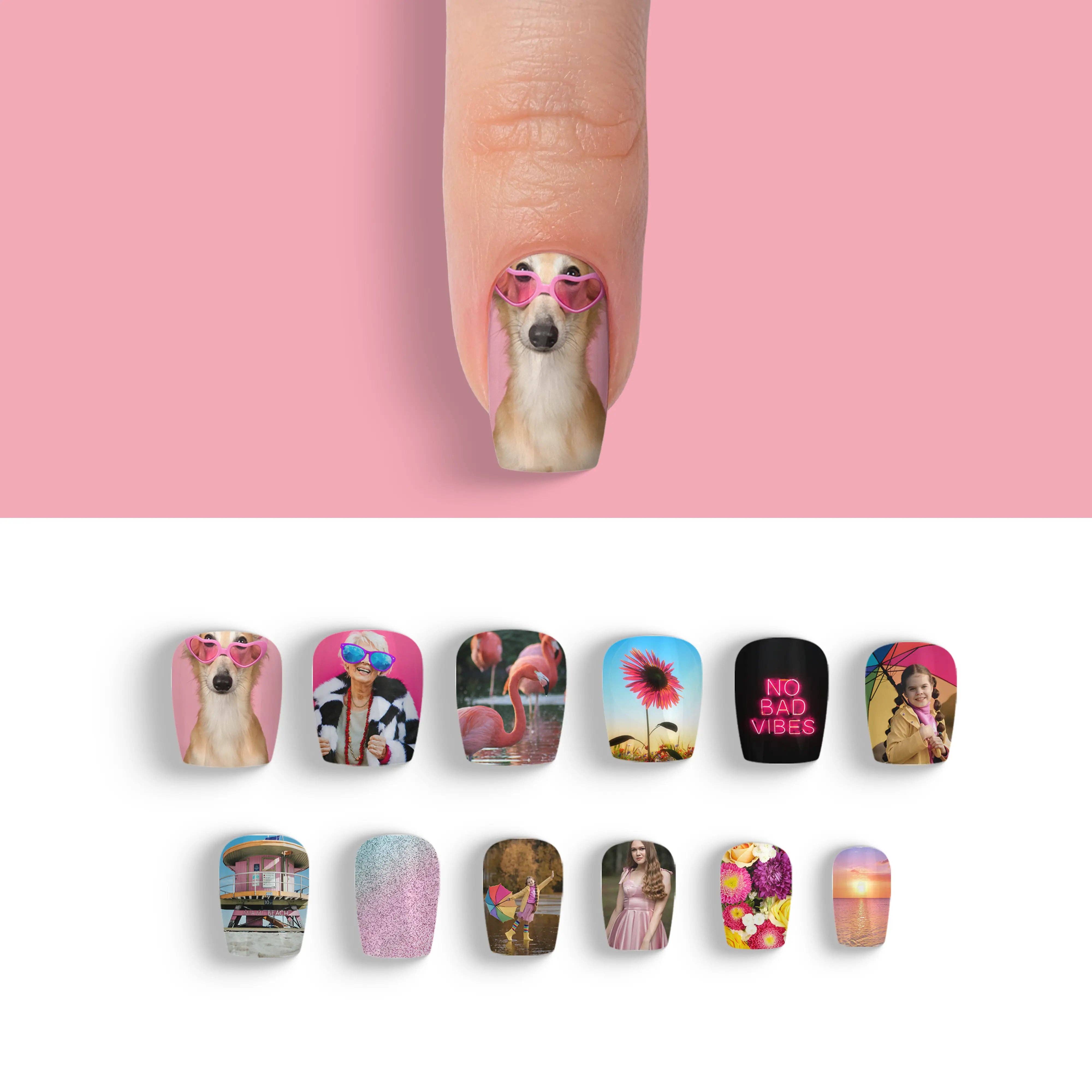 FYNE BODY - Wholesale Press-on/fake nails - Design Your Own Custom Press-On Nails - Oval83