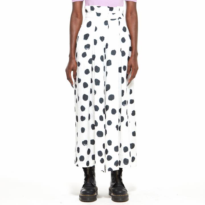 Harmony | Polka Dot Palazzo Pants for wholesale by String Code
