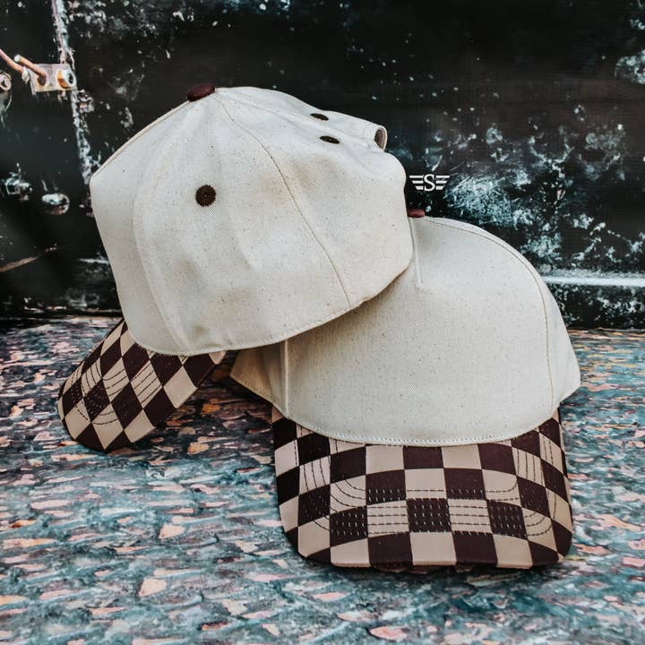 Flying S Company – Großhandel Basecap – Unisex – Canvas-Front Checkered Bill Magna Pony™ Kappe7