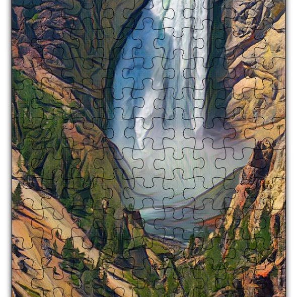 Puzzle di Yellowstone Falls 6706 per la vendita all'ingrosso da parte di Green Tree Jewelry