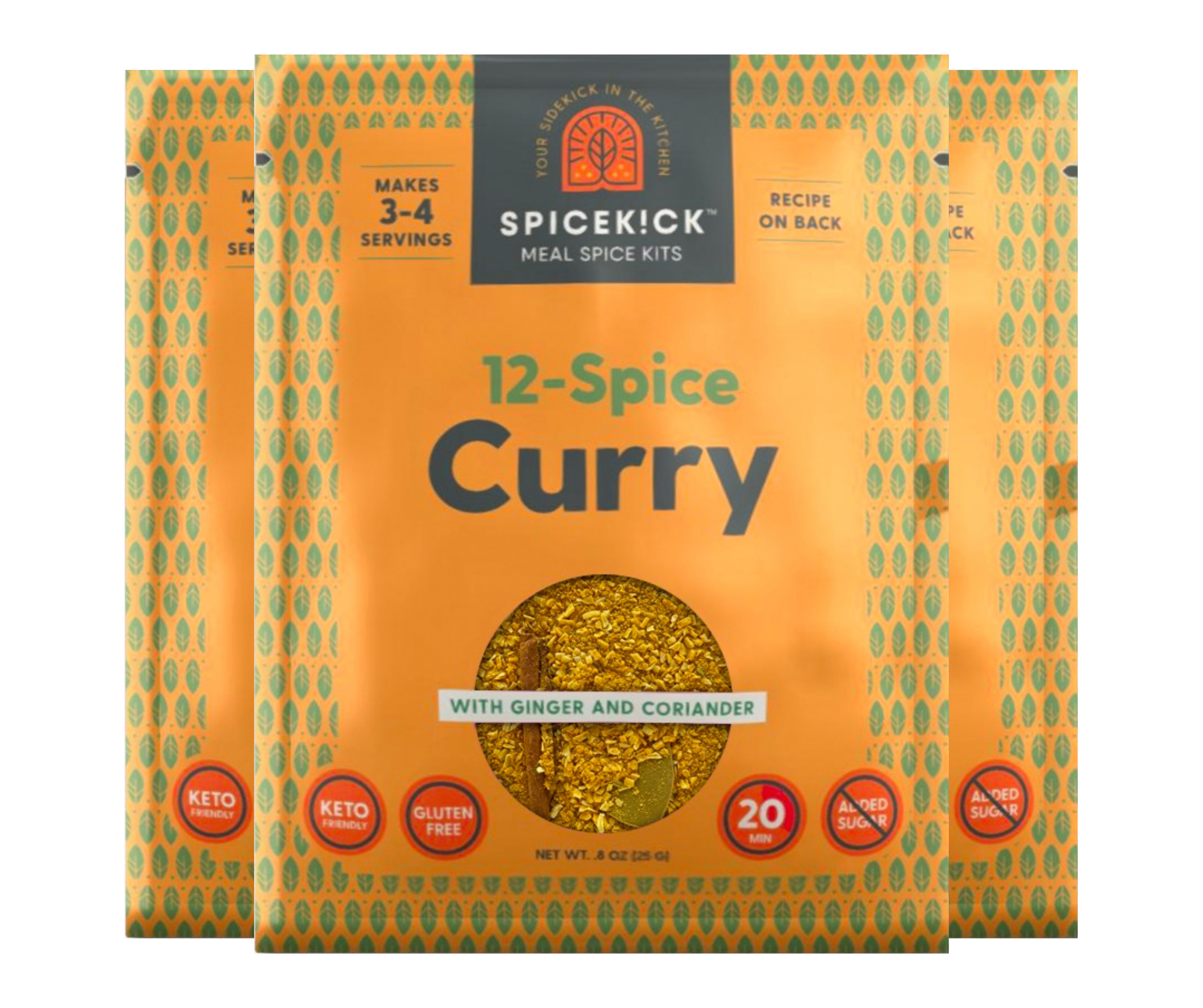 Spicekick - Wholesale Dried Spice Mix - Spicekick Yellow Curry Seasoning Packet0