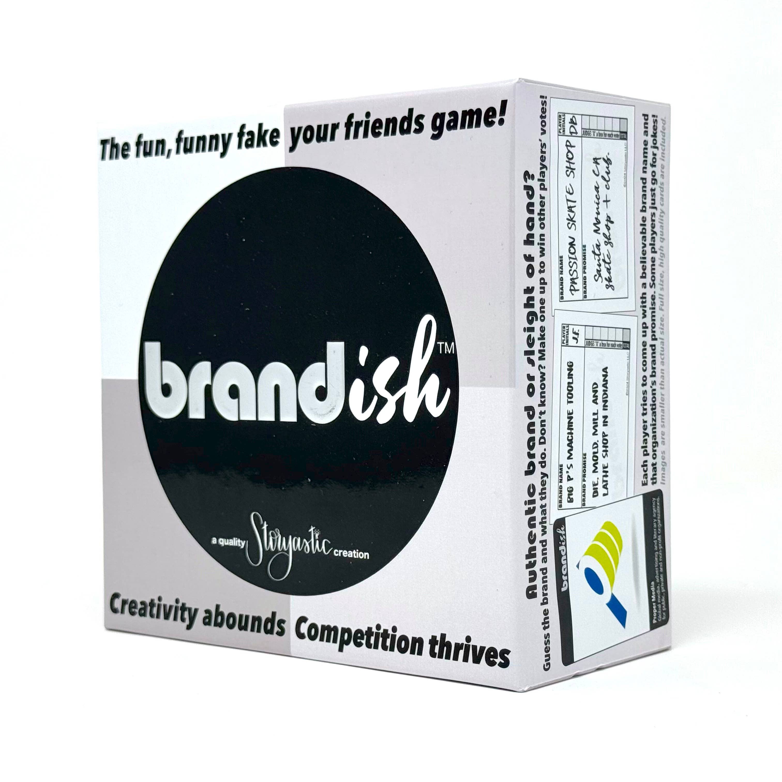 Storyastic - Wholesale Card Game - Brandish: The Fun & Funny Fake Your Friends Game