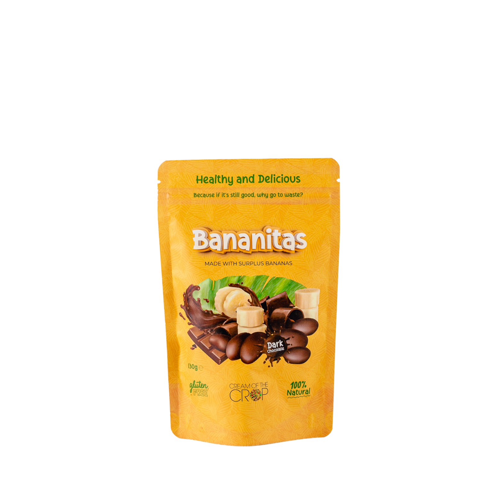 Cream of the Crop - Vente Friandises enrobées de chocolat - Bananitas en chocolat noir1